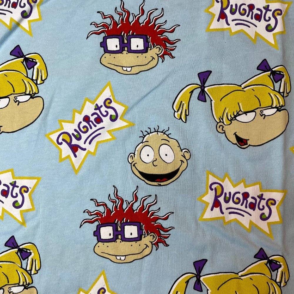 Rugrats all over print shirt unisex XL